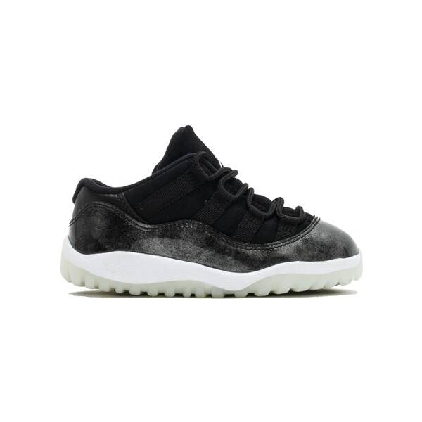 Air Jordan 11 Retro Low Barons (TD) - Detské - Tenisky Jordan - Čierne 66358622