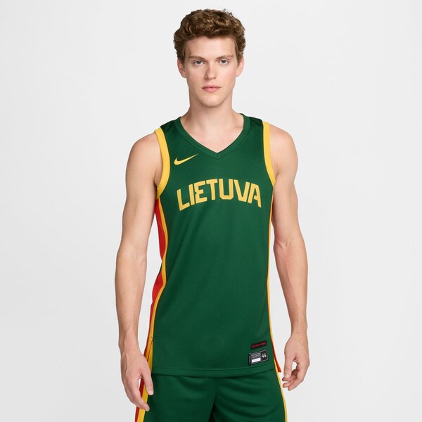 Jordan Lithuania Limited Road Jersey - Pánske - Dres Jordan - Zelené - 66358633