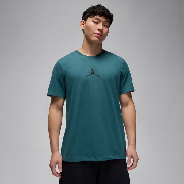 Jordan Jumpman Mens T-Shirt Green - Pánske - Tričko Jordan - Zelené - 66358699