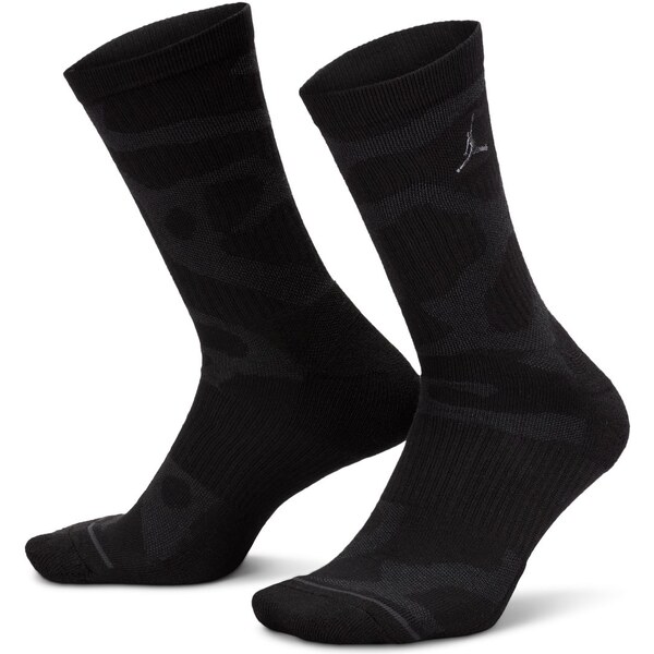 Jordan Everyday Cushioned Crew Socks Black - Unisex - Ponožky Jordan - 66358742