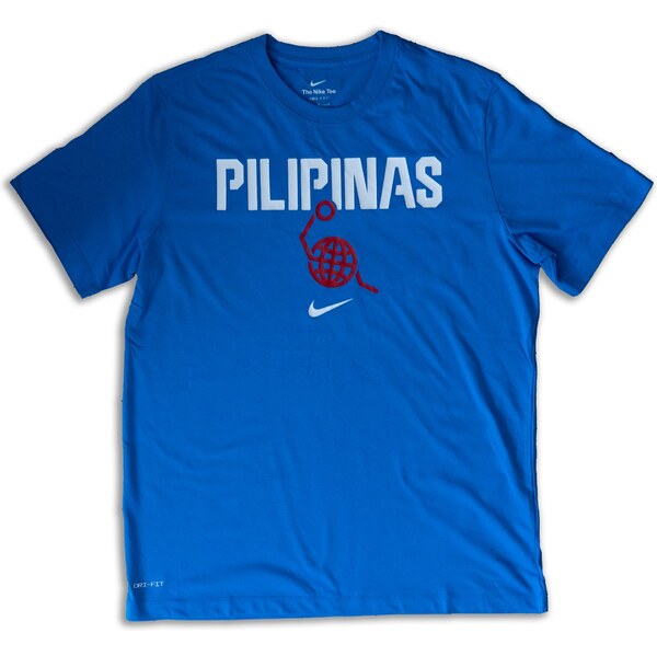 Nike Philippines Team Short Sleeve Tee - Pánske - Tričko Nike - Modré 66358810