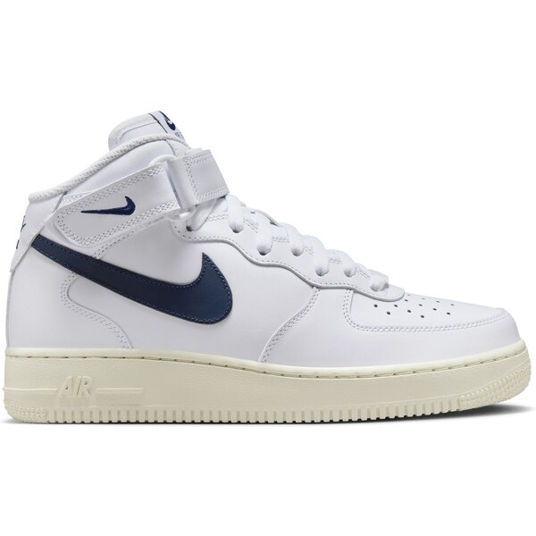 Nike Air Force 1 07 Mid White Midnight Navy Wmns - Dámske - Tenisky 66358917