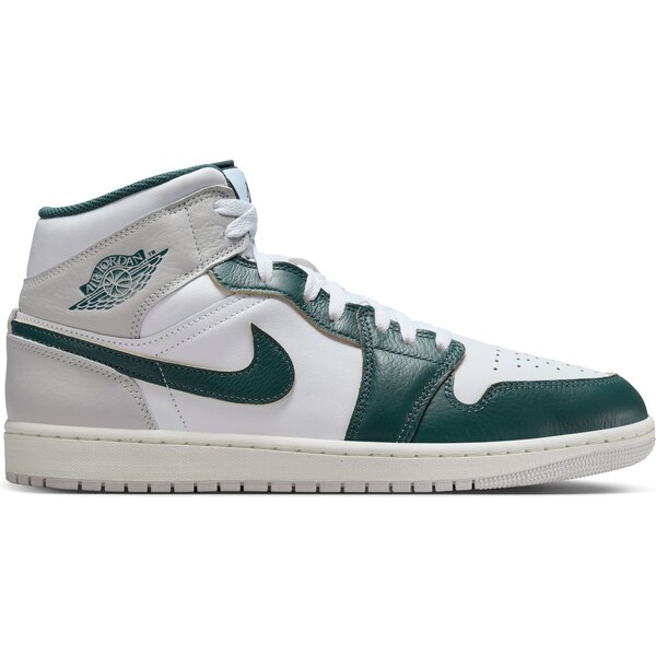 Air Jordan 1 Mid SE Oxidized Green - Pánske - Tenisky Jordan - Biele - 66358935