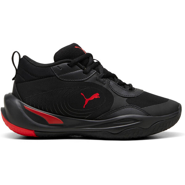 Puma Playmaker Pro JR Black For All Time Red - Detské - Tenisky Puma - 66358939
