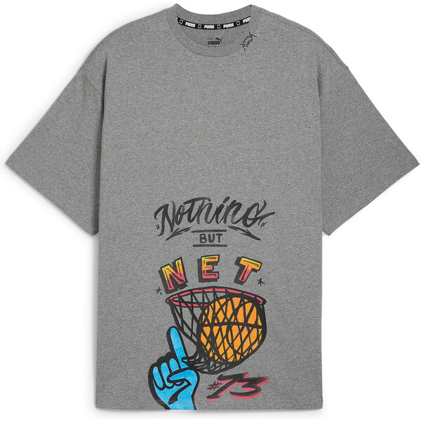 Puma Getting Crafty Gender Neutral Tee Grey - Pánske - Tričko Puma - 66358940