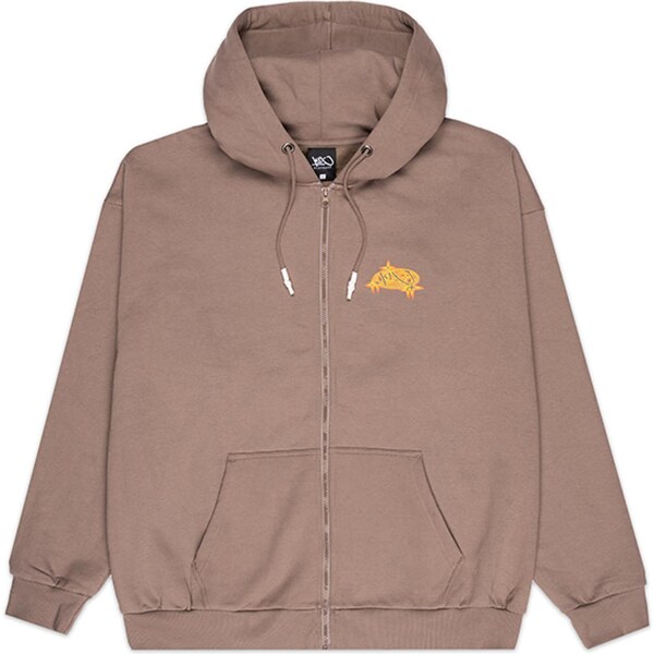 K1X Stars Zip Hoodie - Pánske - Mikina K1X - Hnedé - 60220070 66359018