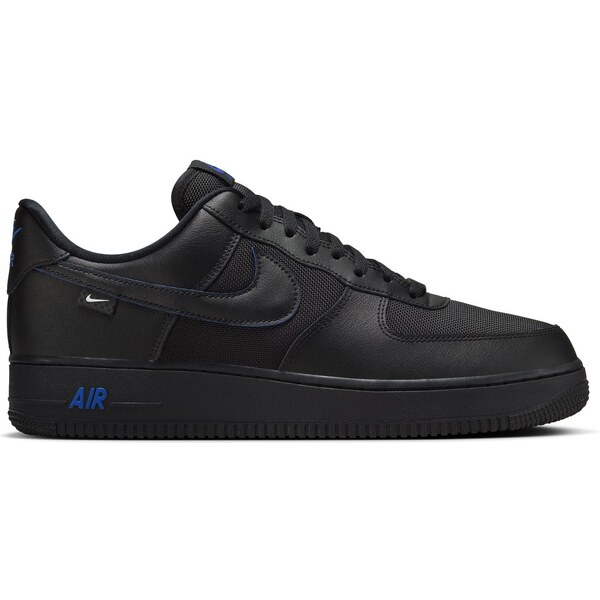 Nike Air Force 1 07 Black Astronomy Blue - Pánske - Tenisky Nike - 66359061