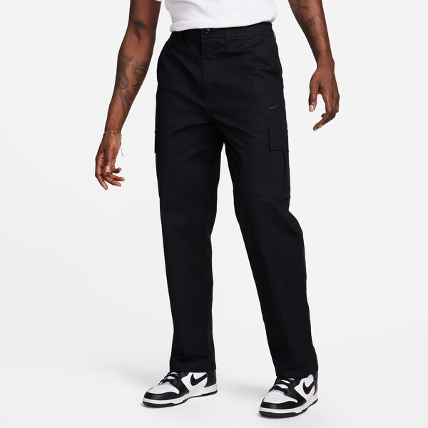 Nike Club Cargo Pants Black - Pánske - Nohavice Nike - Čierne - FZ5765 66359110