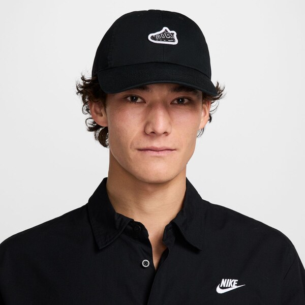 Nike Club Unstructured Patch Cap Black - Unisex - Šiltovka Nike - 66359111