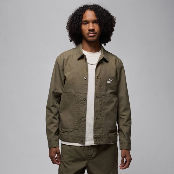 Jordan Tatum Chicago Jacket Medium Olive - Pánske - Bunda Jordan - 66359306