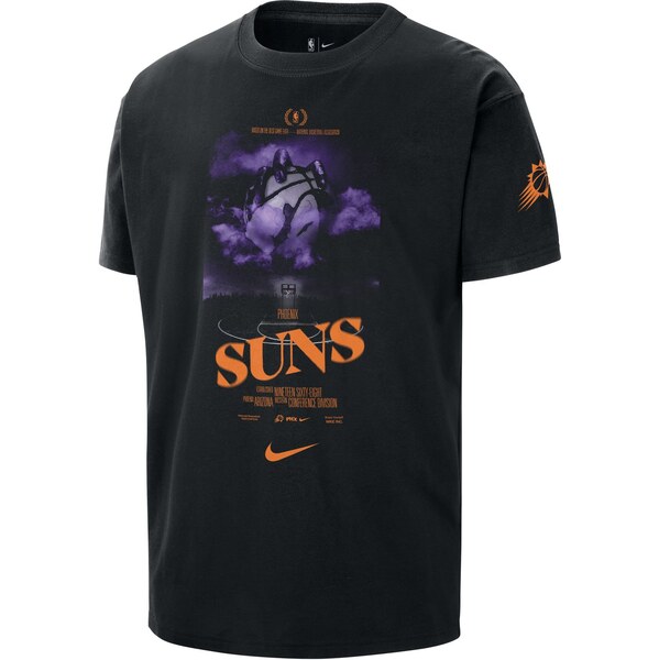 Nike NBA Phoenix Suns Courtside Tee Black - Pánske - Tričko Nike - 66359308