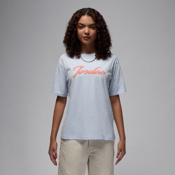 Jordan Wmns Graphic Tee Football Grey - Dámske - Tričko Jordan - Sivé 66359312