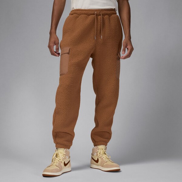 Jordan Flight High-Pile Fleece Pants Archaeo Brown - Pánske - Nohavice 66359361