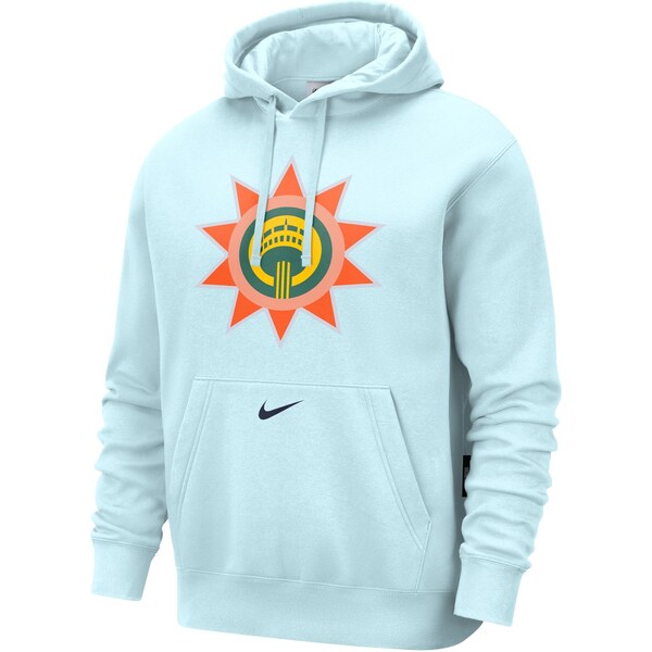 Nike NBA San Antonio Spurs Club City Edition Fleece Pullover Hoodie - 66359380