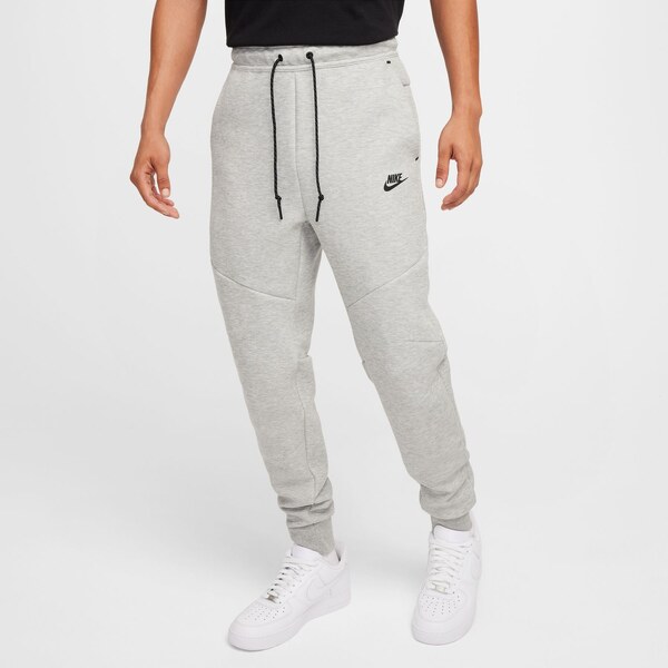 Nike Tech Fleece Pants Heather Grey - Pánske - Nohavice Nike - Sivé - 66359423