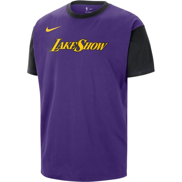 Nike NBA Los Angeles Lakers Courtside City Edition Tee - Pánske - 66359429