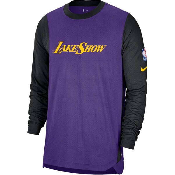 Nike Dri-FIT NBA Los Angeles Lakers Long-Sleeve Pre-Game City Edition 66359545