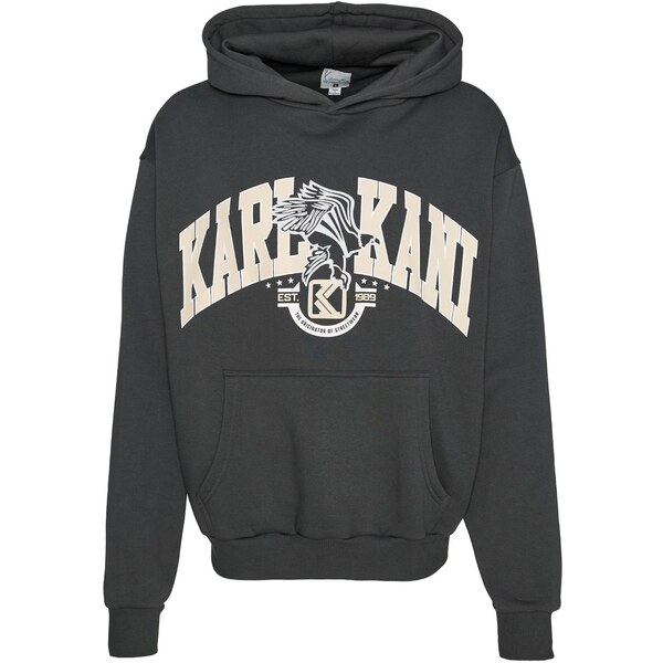Karl Kani Og Eagle Print Os Hoodie Anthracite - Pánske - Mikina Karl 66359716