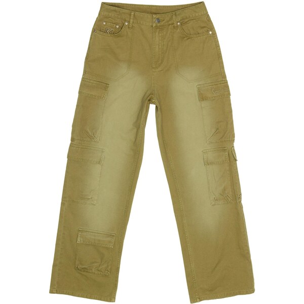 Karl Kani Signature Multipocket Wmns Cargo Pants Green - Dámske - 66359708