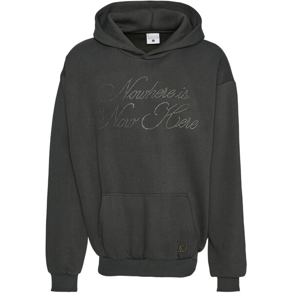 Karl Kani Og Rhinestone Os Hoodie Black - Pánske - Mikina Karl Kani - 66359715