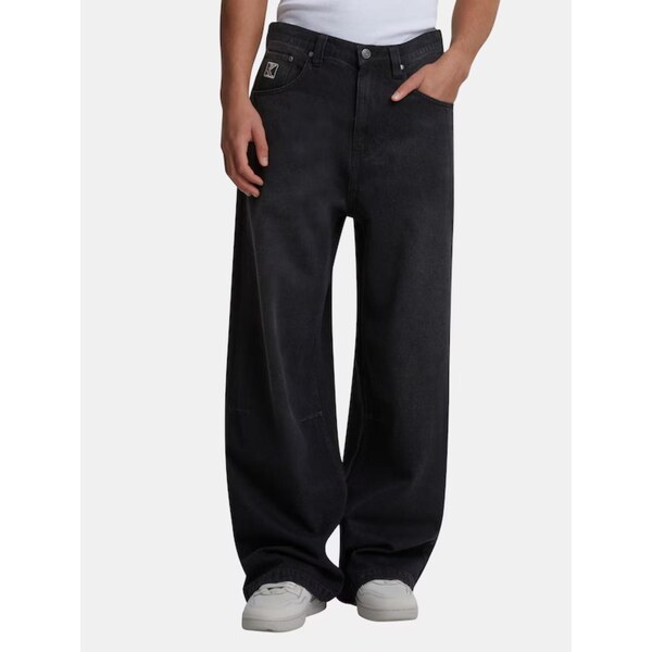 Karl Kani Og Washed Denim Baggy Pants Black - Pánske - Nohavice Karl 66359709