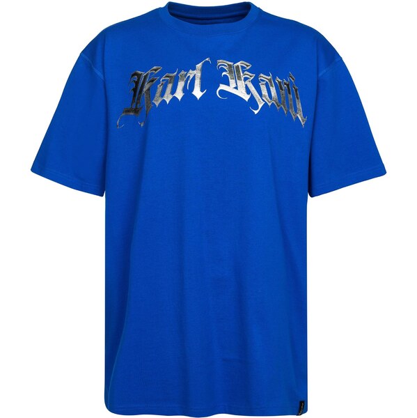 Karl Kani Old English Chrome Tee Blue - Pánske - Tričko Karl Kani - 66359726