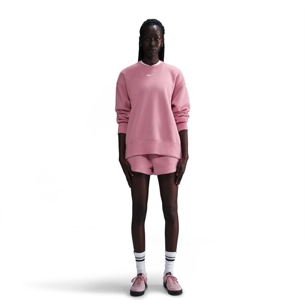Nike Sportswear Phoenix Fleece Wmns Oversized Crewneck Elemental Pink 66359756