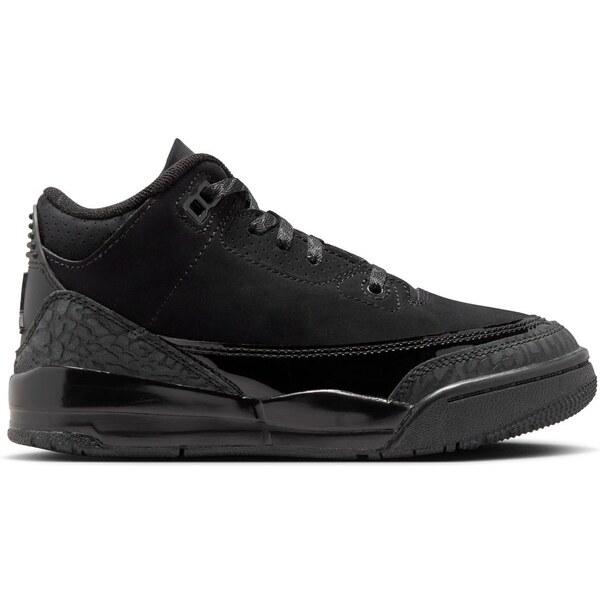 Air Jordan 3 Retro Black Cat (PS) - Detské - Tenisky Jordan - Čierne - 66359768