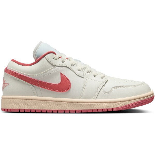 Air Jordan 1 Low Pink Salt Wmns - Dámske - Tenisky Jordan - Biele - 66359787
