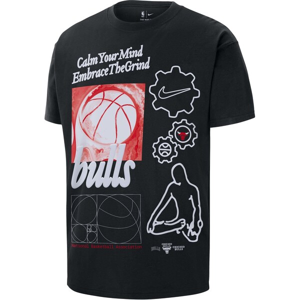 Nike NBA Max90 Chicago Bulls Courtside Tee - Pánske - Tričko Nike - 66359903