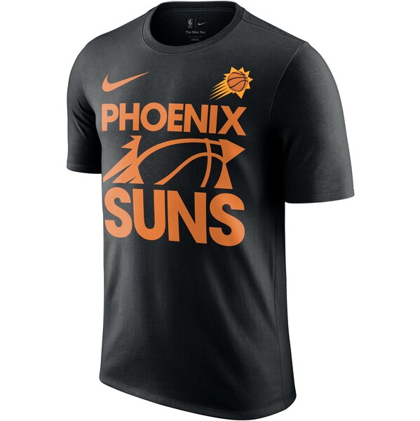 Nike NBA Phoenix Suns Courtside Tee - Pánske - Tričko Nike - Čierne - 66359958