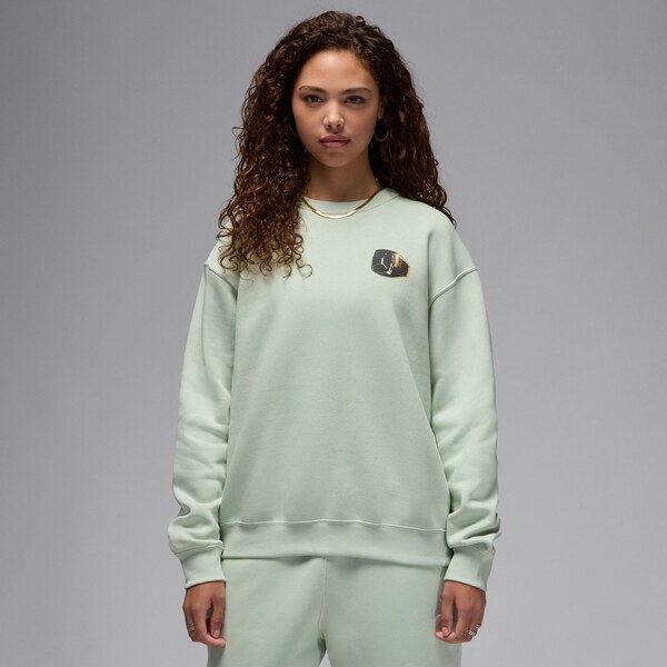Jordan Brooklyn Fleece Crewneck Wmns Seafoam - Dámske - Mikina Jordan 66360110