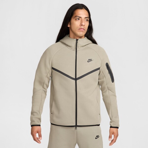 Nike Tech Full-Zip Windrunner Hoodie Light Army - Pánske - Mikina Nike 66360168
