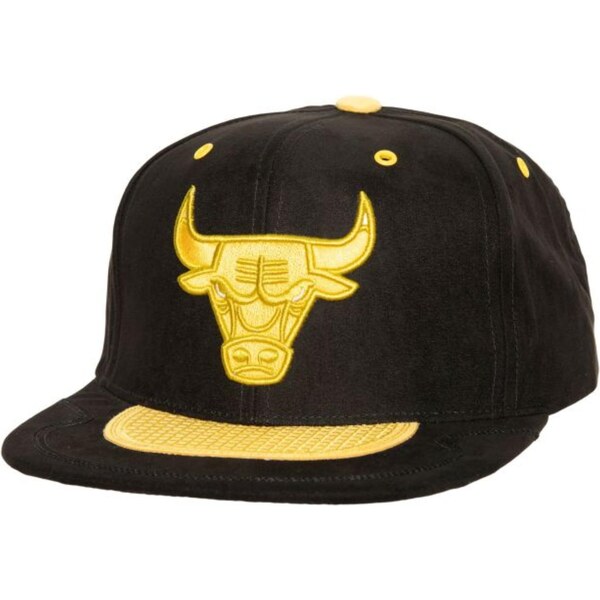 Mitchell & Ness NBA Day 4 Snapback Bulls Black/Yellow - Unisex - 66360230