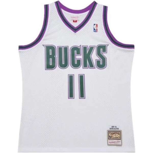 Mitchell & Ness NBA White Bucks 1999 Rafer Alston Jersey - Pánske - 66360233