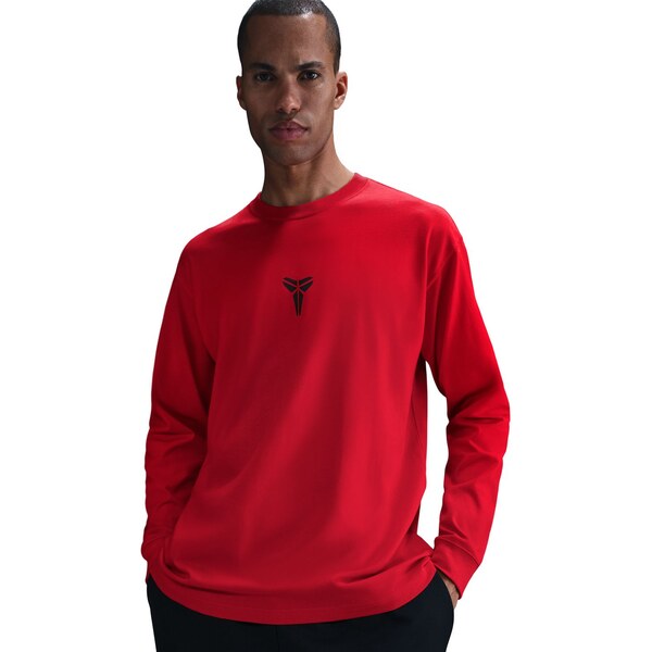 Nike Max90 Kobe Long-Sleeve Tee University Red - Pánske - Tričko Nike 66360253