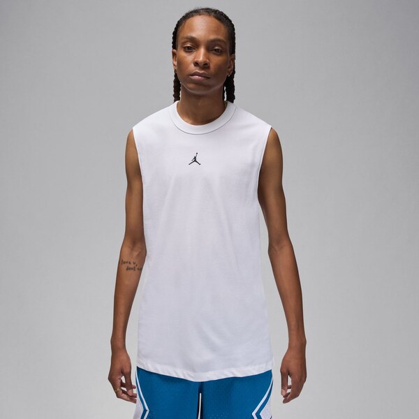 Jordan Sport Dri-FIT Sleeveless Top White - Pánske - Tričko Jordan - 66360473