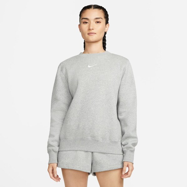 Nike Sportswear Phoenix Fleece Wmns Crew-Neck Sweatshirt Heather Grey 66360485