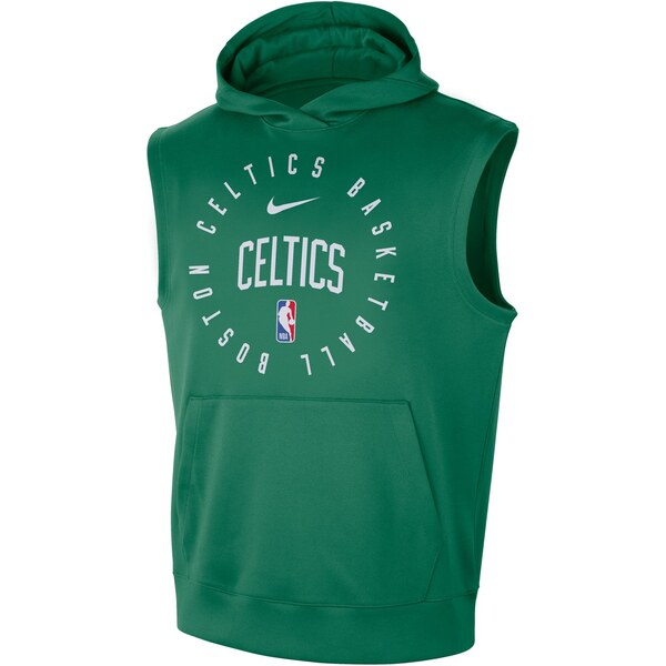 Nike Dri-FIT NBA Boston Celtics Spotlight Sleeveless Hoodie Clover - 66360491