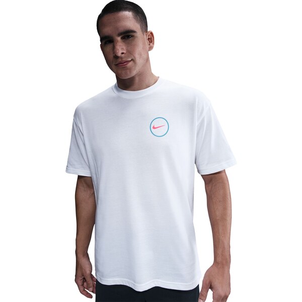 Nike Max90 Naos 1 Basketball Tee White - Pánske - Tričko Nike - Biele 66360589