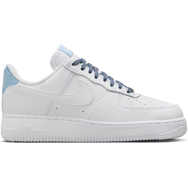 Nike Air Force 1 07 White Light Armory Blue Wmns - Dámske - Tenisky 66360698