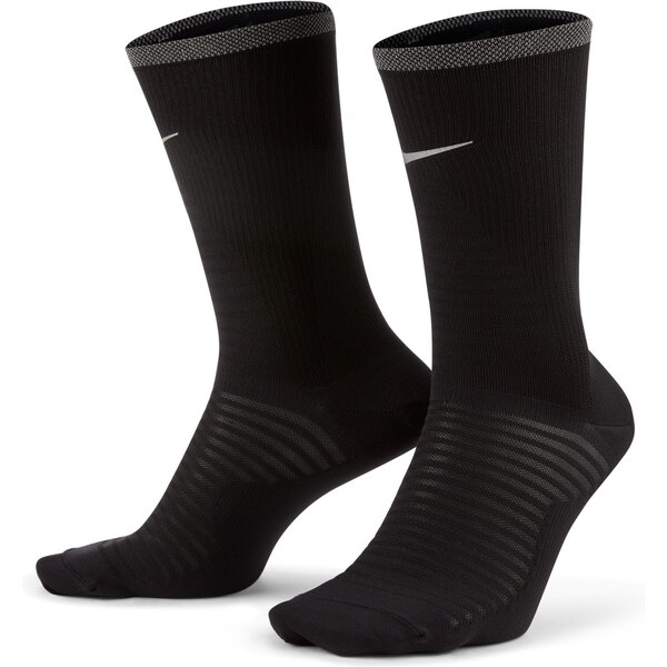Nike Spark Lightweight Running Crew Socks Black - Unisex - Ponožky 66360790