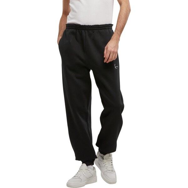 Karl Kani Small Signature Essential Baggy Sweatpants Black - Pánske - 66360838