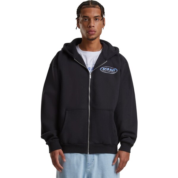 Karl Kani Woven Signature Chrome Zip Hoodie - Pánske - Mikina Karl 66360841