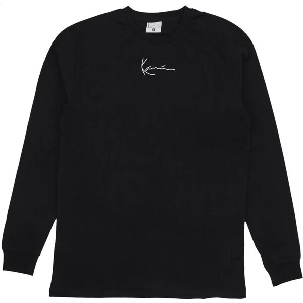 Karl Kani Small Signature Long-Sleevee Tee Black - Pánske - Tričko 66360835