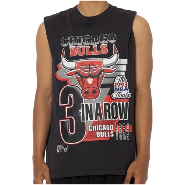 Mitchell & Ness NBA Chicago Bulls Vice Muscle Tank - Pánske - Tričko 66360933
