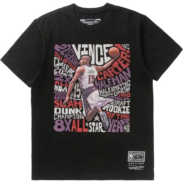 Mitchell & Ness NBA Toronto Raptors Vince Carter Player Abstract Tee - 66360934