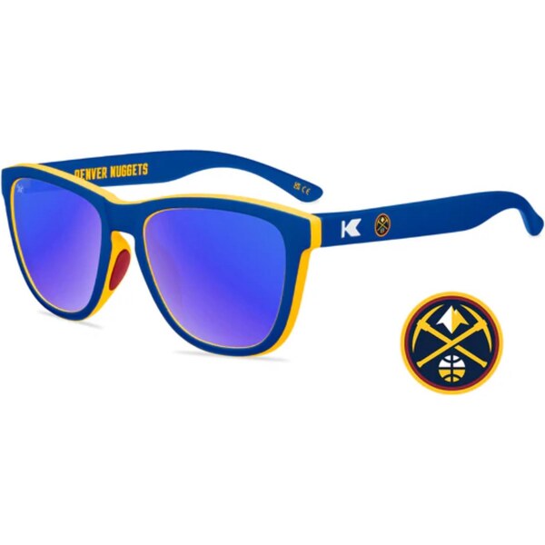 Knockaround NBA Premium Sport Denver Nuggets Sunglasses - Unisex - 66361006