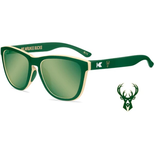 Knockaround NBA Premium Sport Milwaukee Bucks Sunglasses - Unisex - 66361031
