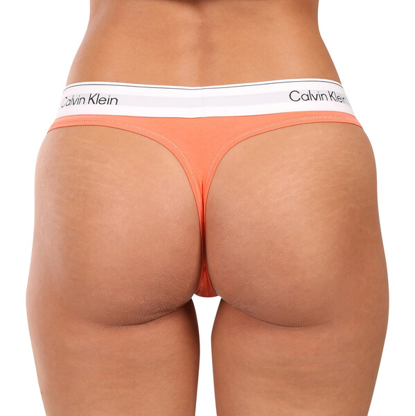 Dámske tangá Calvin Klein oranžová (QF8518-YTS) 3 65392208